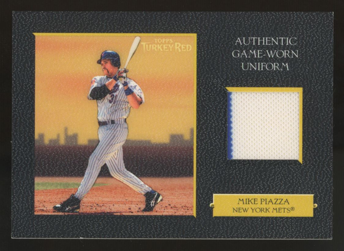 2005 Topps Turkey Red Mike Piazza Black Patch /50 #TRR-MP
