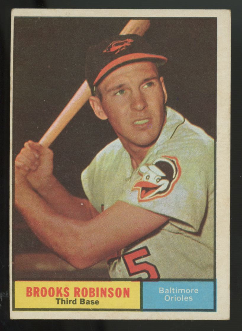 1961 Topps Brooks Robinson #10 VG-EX