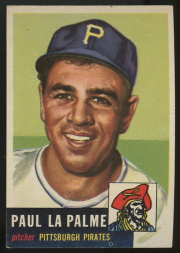 1953 Topps Paul La Palme #201 VG "A"