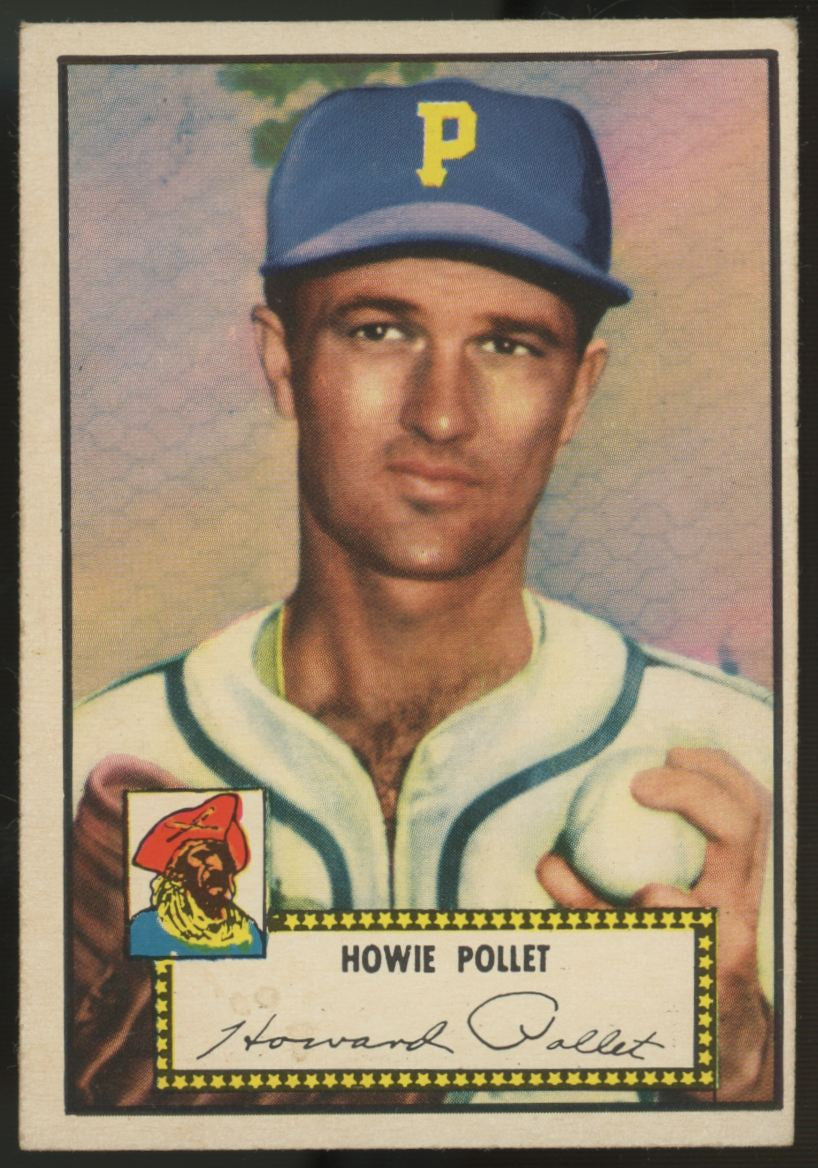 1952 Topps Howie Pollet #63 VG