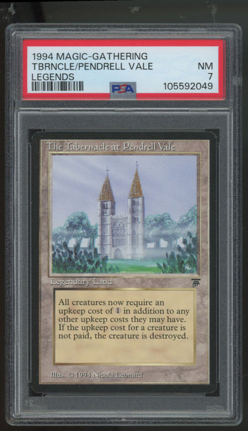 1994 Magic The Tabernacle at Pendrell Vale Legends PSA 7