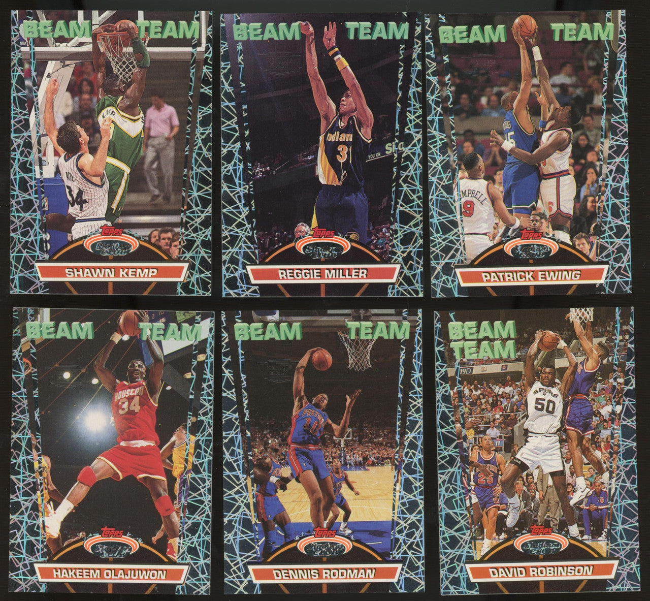 1992-93 Stadium Club Members Only Basketball Beam Team Near Complete Set 19/21