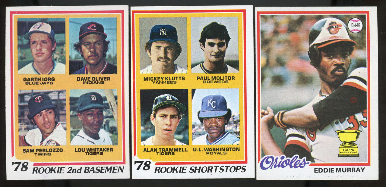 1978 Topps Baseball Complete Set (726) NM Murray RC