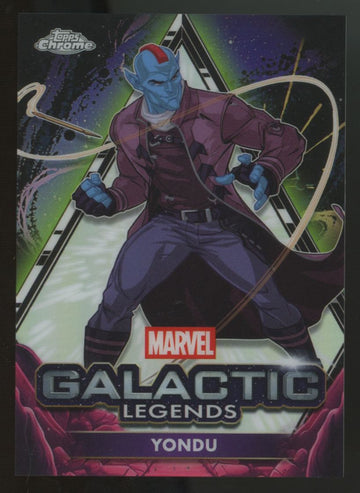 2025 Topps Chrome Marvel Yondu Galactic Legends Refractor #GL-5