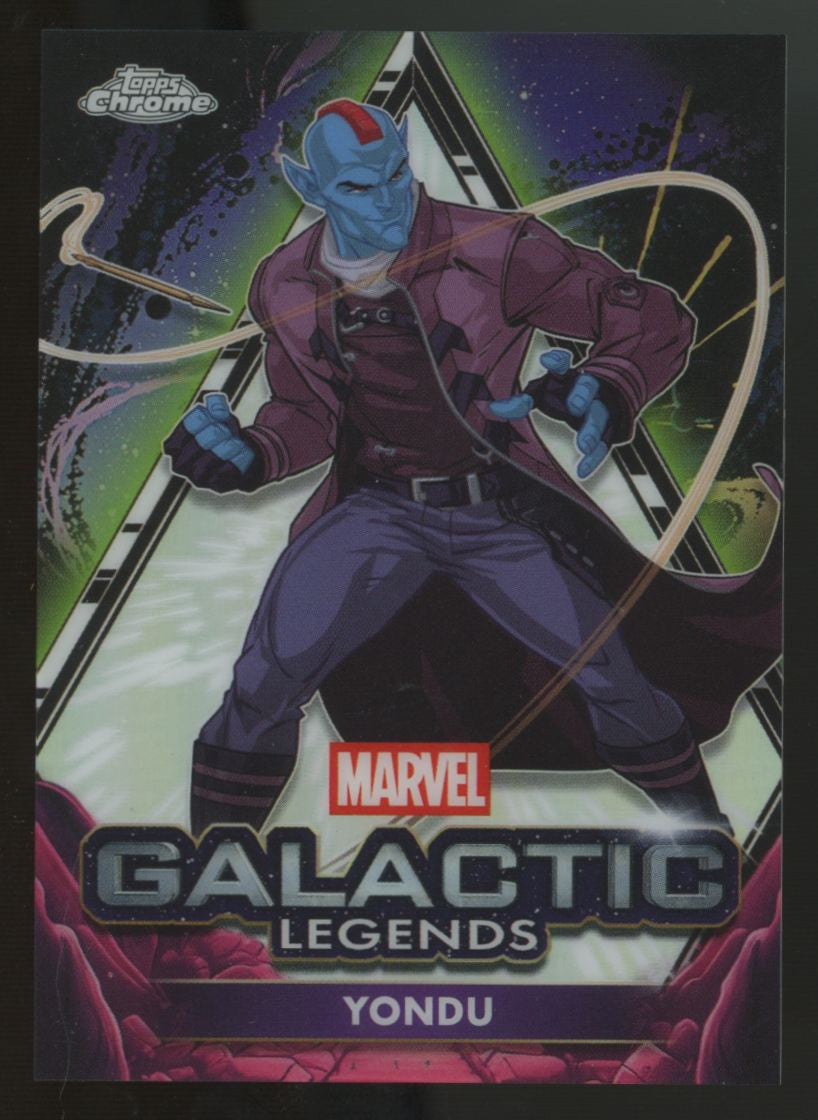 2025 Topps Chrome Marvel Yondu Galactic Legends Refractor #GL-5
