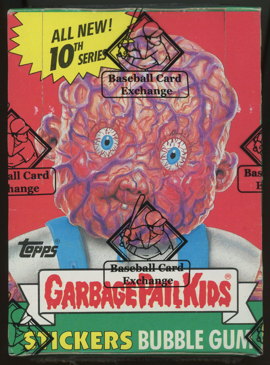 1987 Topps Garbage Pail Kids Series 10 Wax Box BBCE Wrapped Sealed