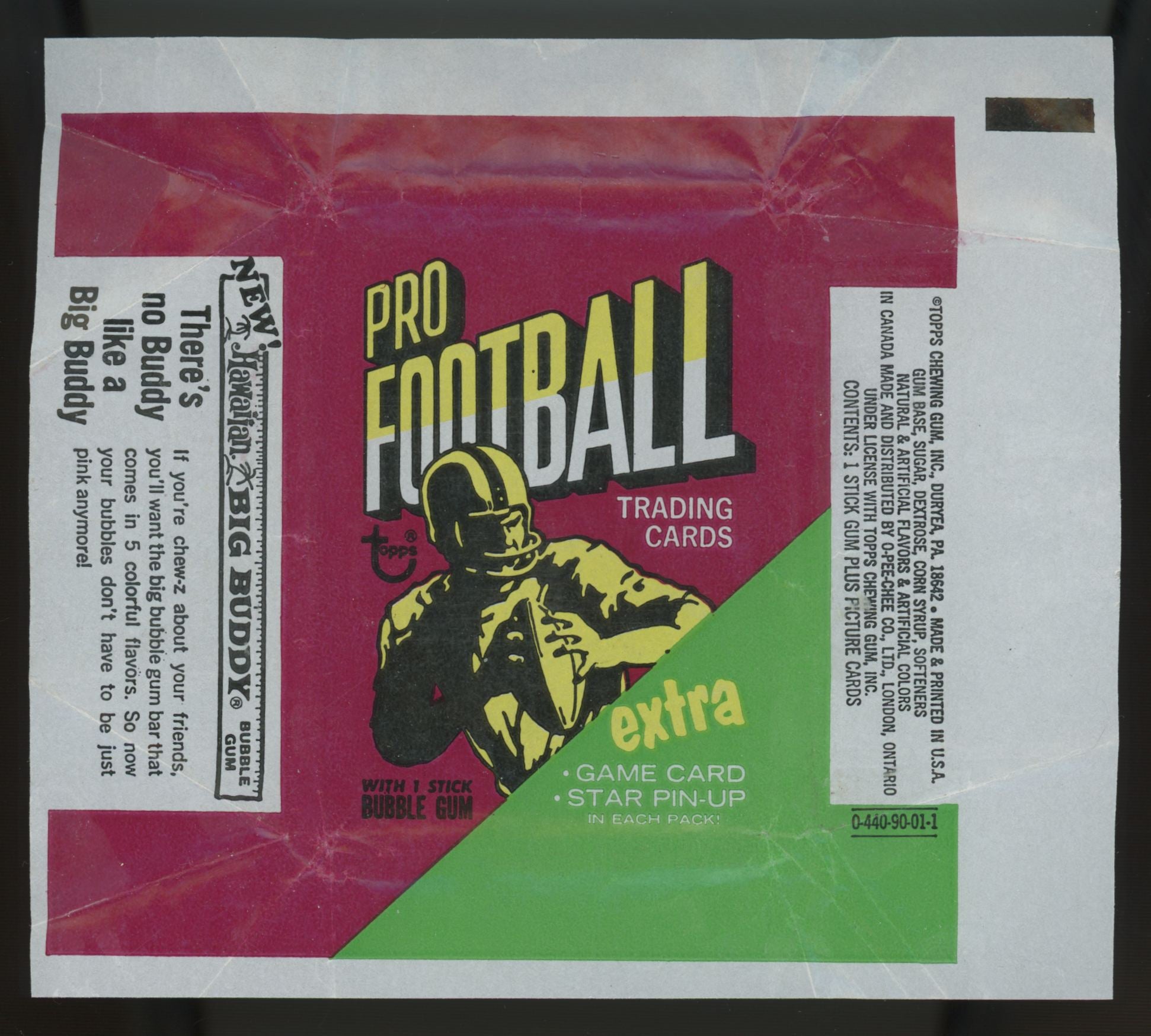 1971 Topps Football Complete Set (263) VG/EX-EX/MT w/ Wax Wrapper