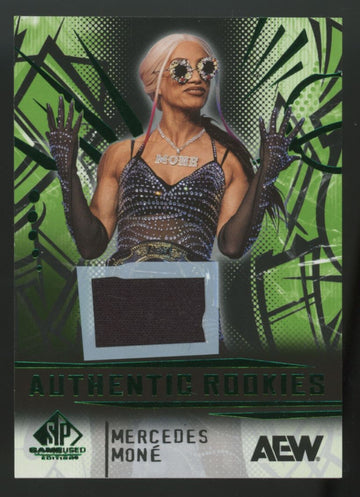 2025 SP Game Used AEW Mercedes Mone RC Green Patch #98