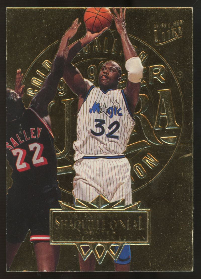 1995-96 Fleer Ultra Shaquille O'Neal Gold Medallion Edition #126