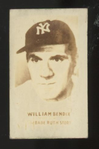 1948 Topps Magic William Bendix Movie Stars #17 VG/EX