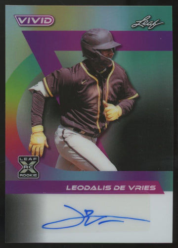 2024 Leaf Vivid Leodalis De Vries RC Auto /5 #BA-LDV