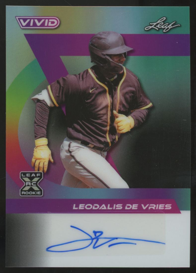 2024 Leaf Vivid Leodalis De Vries RC Auto /5 #BA-LDV