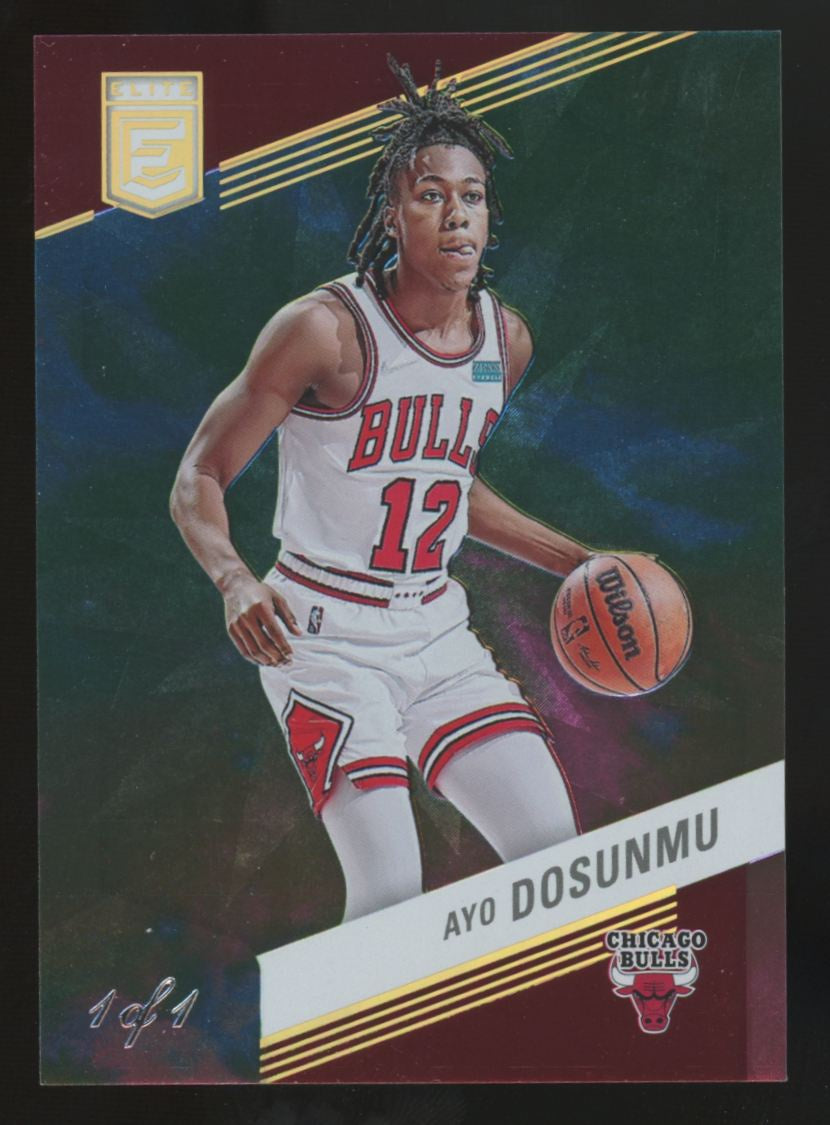 2022-23 Panini Donruss Elite Ayo Dosunmu Elite 1/1 #56