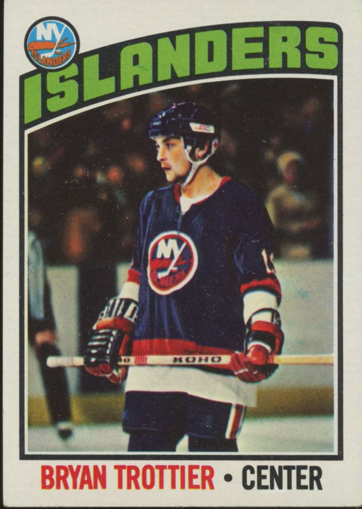 1976-77 Topps Bryan Trottier RC #115 EX+