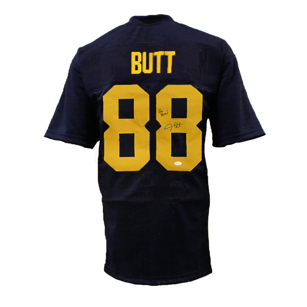 MM-Butt Auto Jersey Inscr JSA