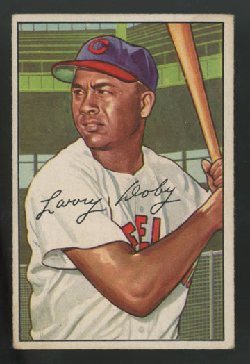 1952 Bowman Larry Doby Picture Card #115 VG-VG/EX
