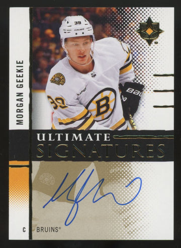 2024-25 UD Ultimate Collection Morgan Geekie Signatures Auto #US-MG