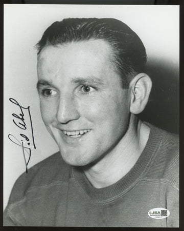 Sid Abel Signed Autographed 8x10 Photo JSA *511
