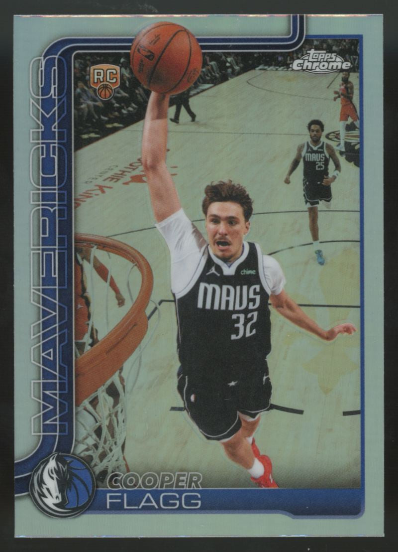 2025-26 Topps Chrome Update Cooper Flagg RC Refractor #151 "B"