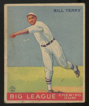 1933 Goudey Bill Terry #20 VG (MK)