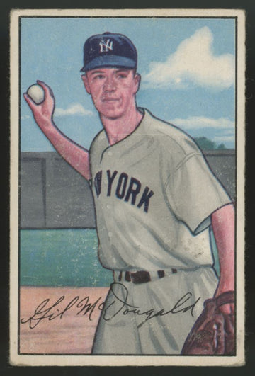 1952 Bowman Gil McDougald #33 VG-EX