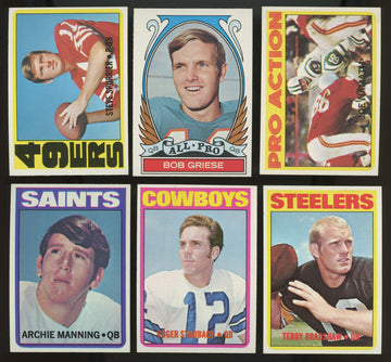 1972 Topps Football Complete Set (351) NM Staubach RC