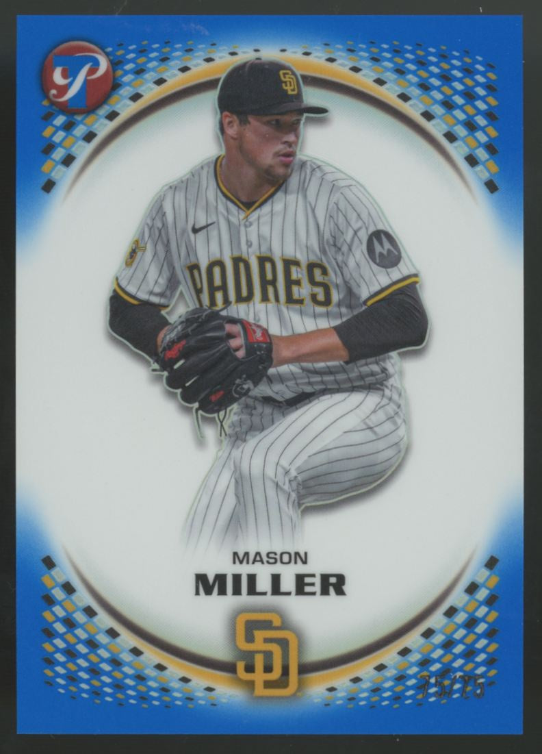 2026 Topps Pristine Mason Miller Blue /75 #105