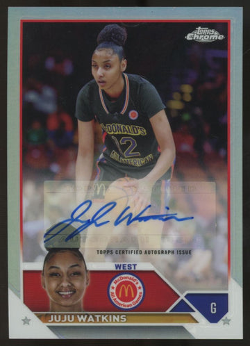 2023 Topps Chrome McDonald's All American Juju Watkins Auto #CC-JWA