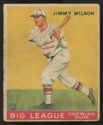 1933 Goudey Jimmy Wilson #37 F/G