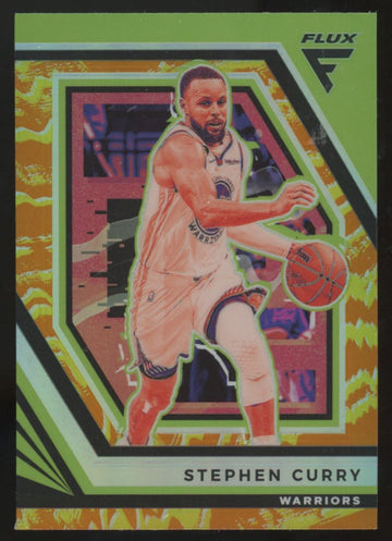 2022-23 Panini Flux Stephen Curry Sunrise Prizm #147