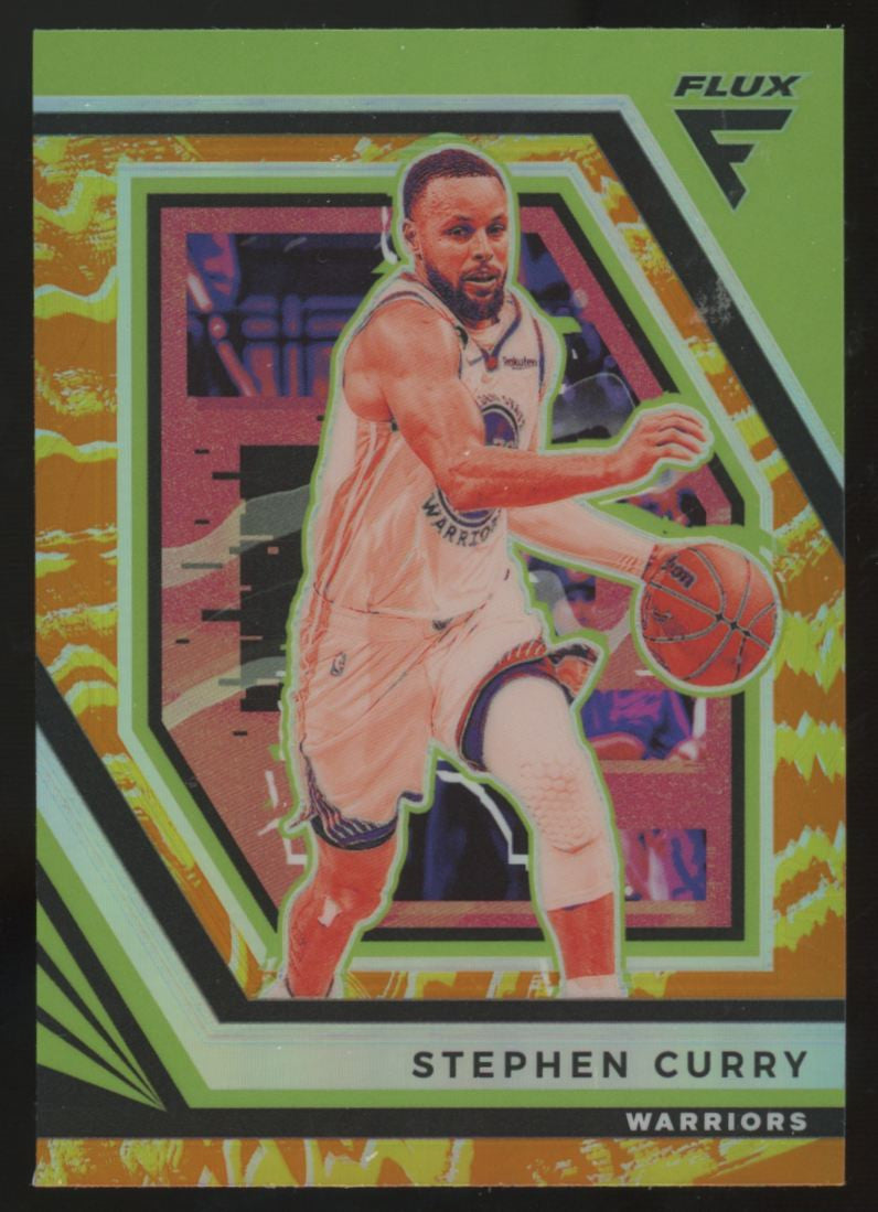 2022-23 Panini Flux Stephen Curry Sunrise Prizm #147