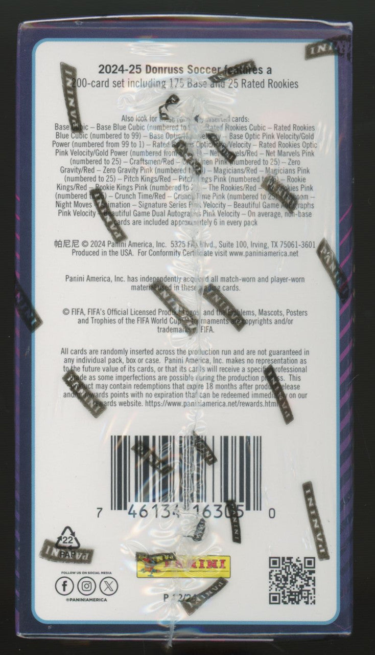 2024/25 Panini Donruss Soccer Blaster Box (Blue Cubic) SPI
