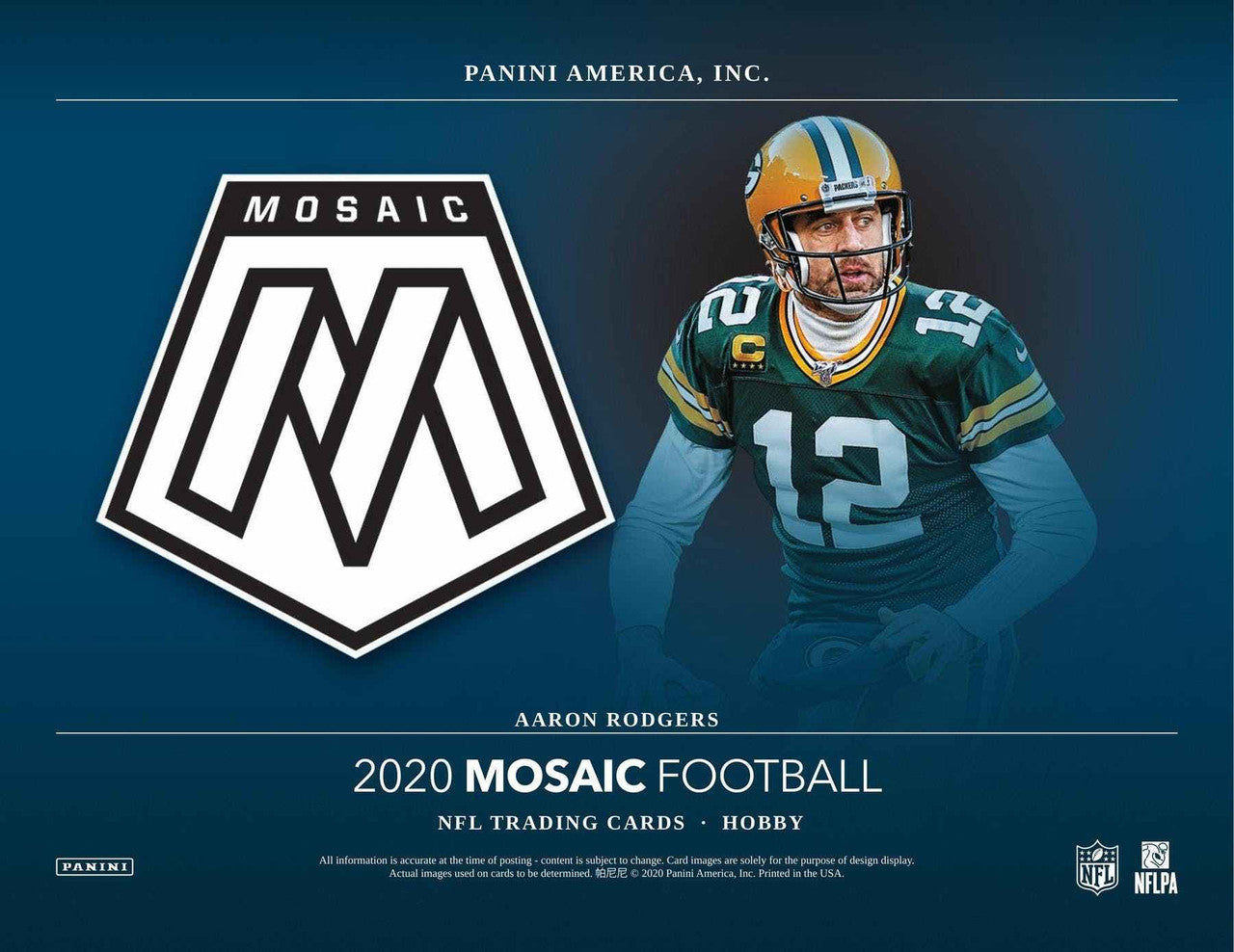2020 Panini Mosaic Football Hobby Box