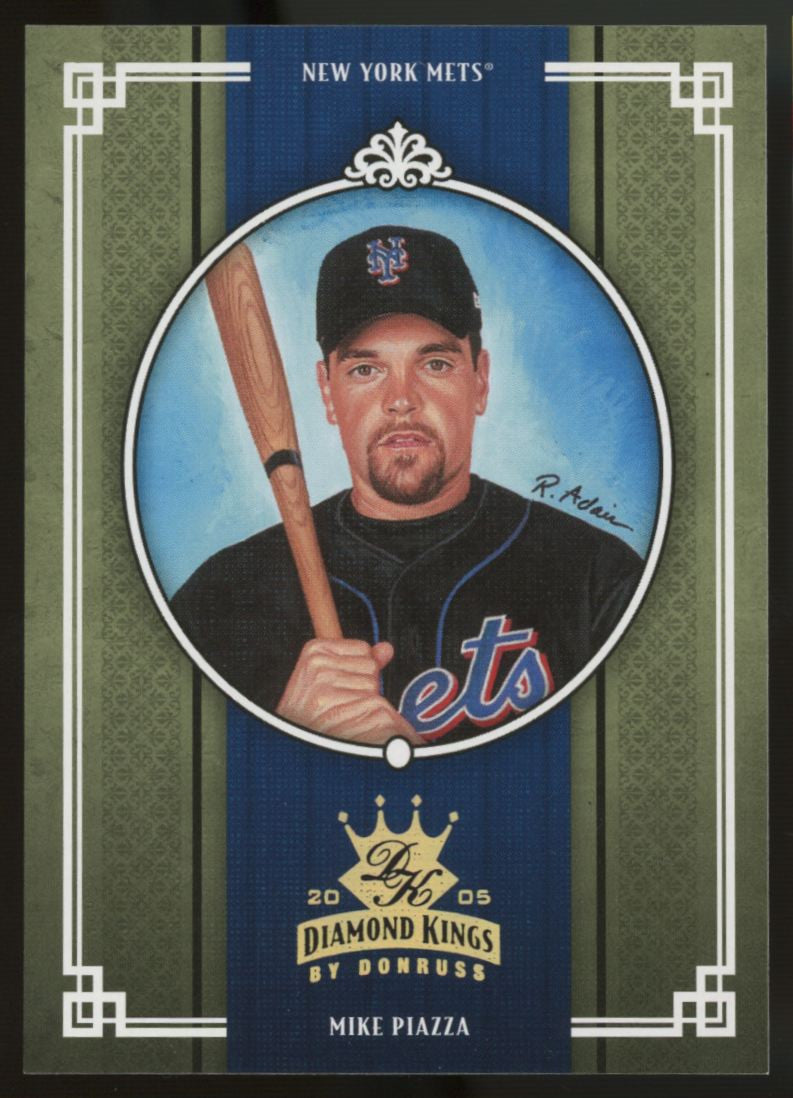 2005 Donruss Mike Piazza Diamond Kings Crowning Moment /25 #145