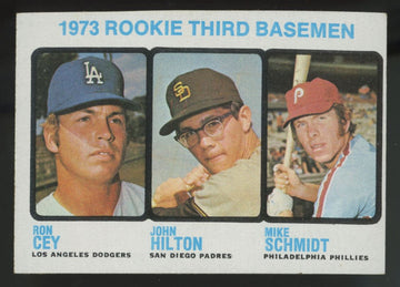 1973 Topps Mike Schmidt/Ron Cey RC #615 VG/EX