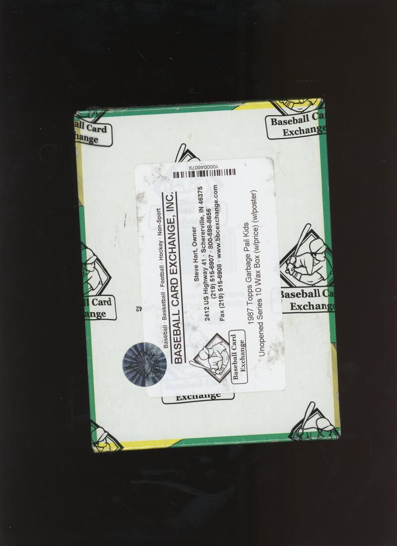 Garbage Pail Kids 10th Series BBCE Sealed Wax Box