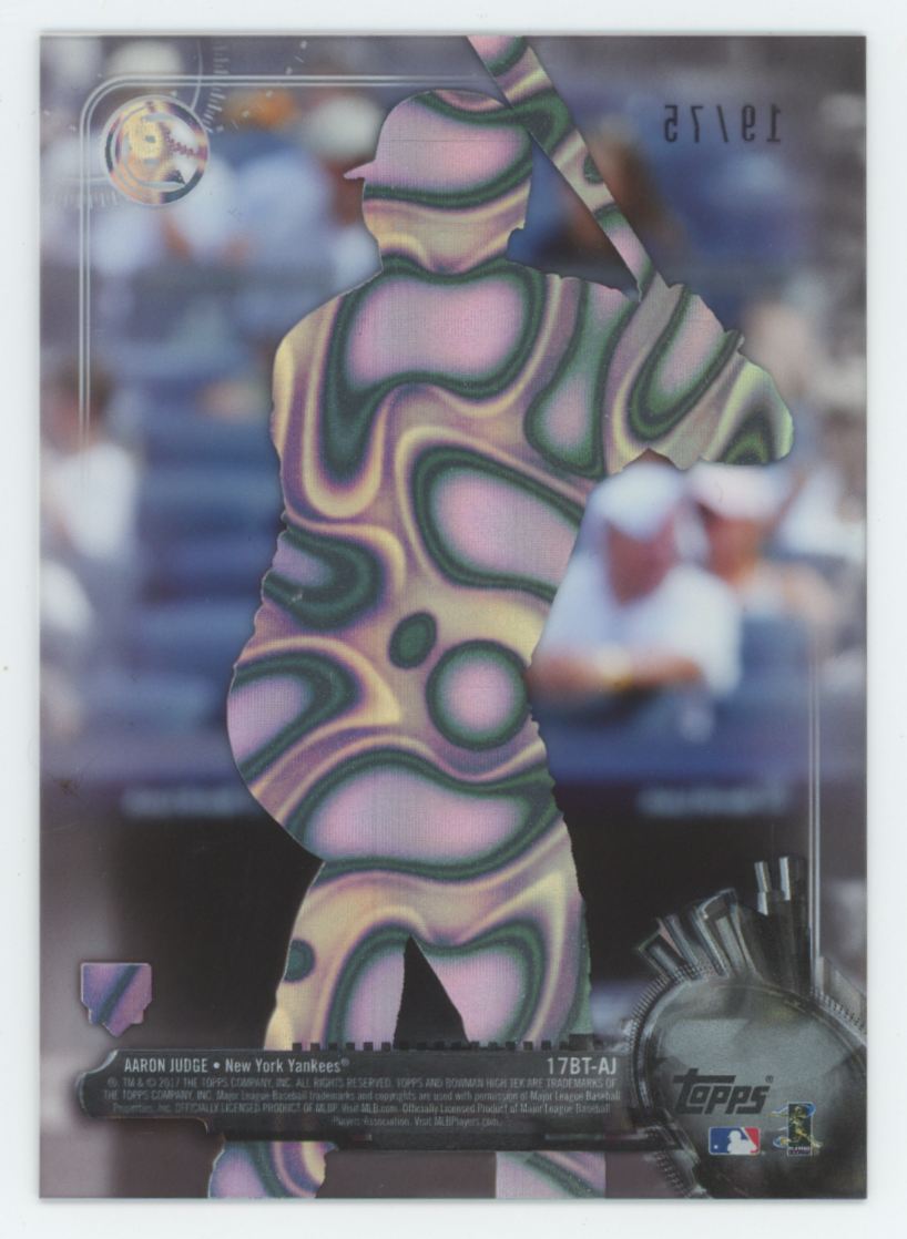 2017 Bowman High Tek Aaron Judge RC /75 #17BT-AJ