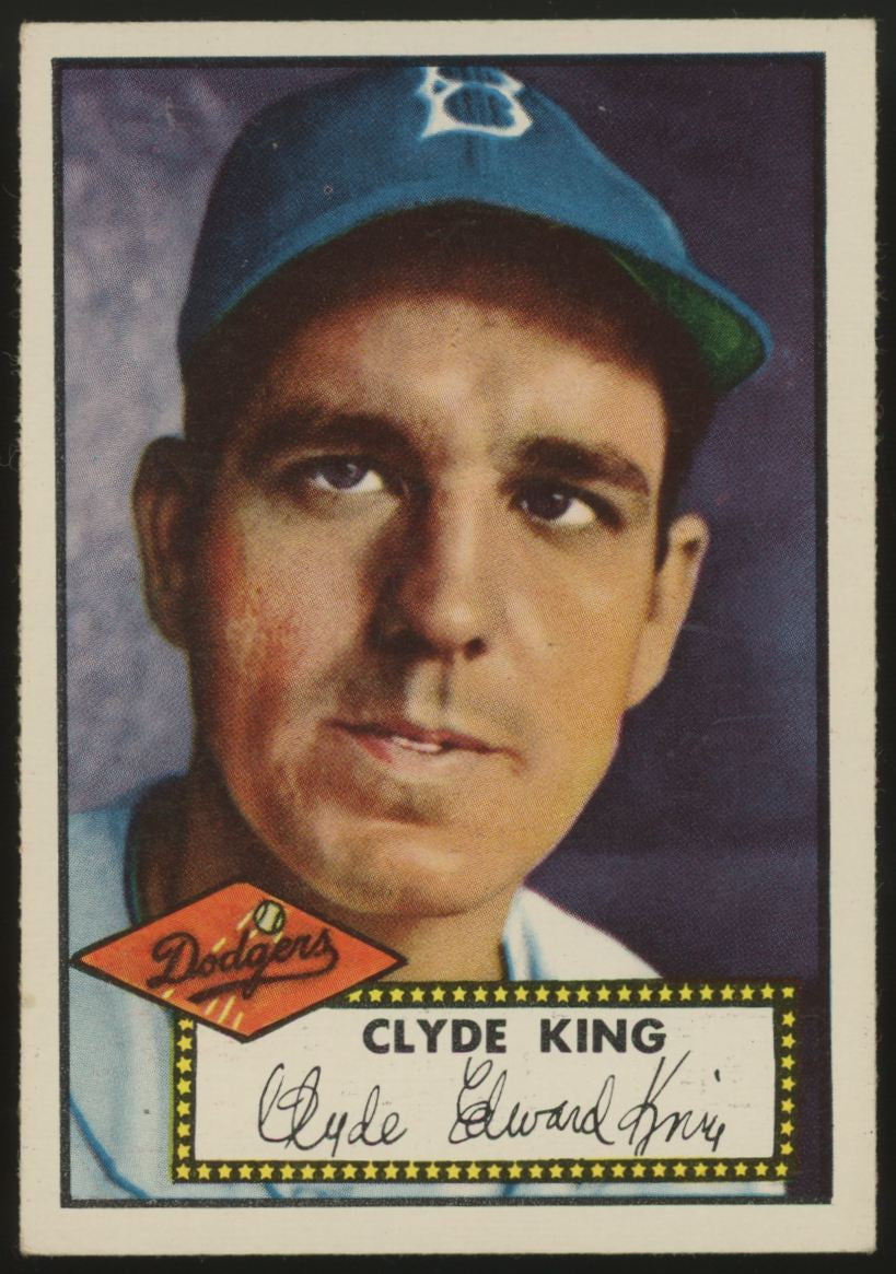 1952 Topps Clyde King #205 EX
