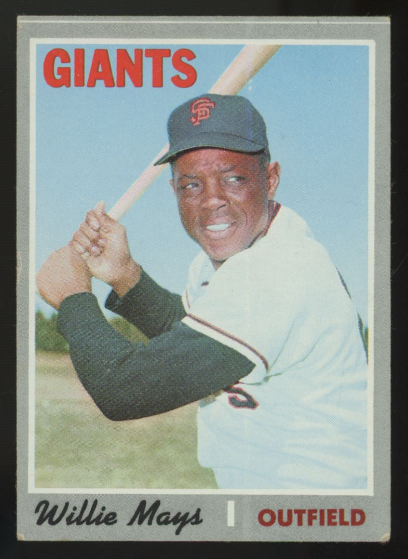 1970 Topps Willie Mays #600 VG "A"