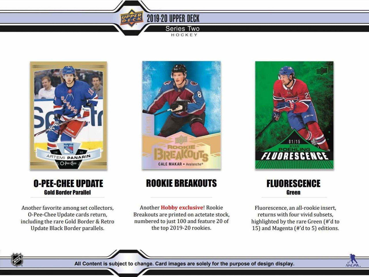 2019/20 Upper Deck Series 2 Hockey Hobby Box