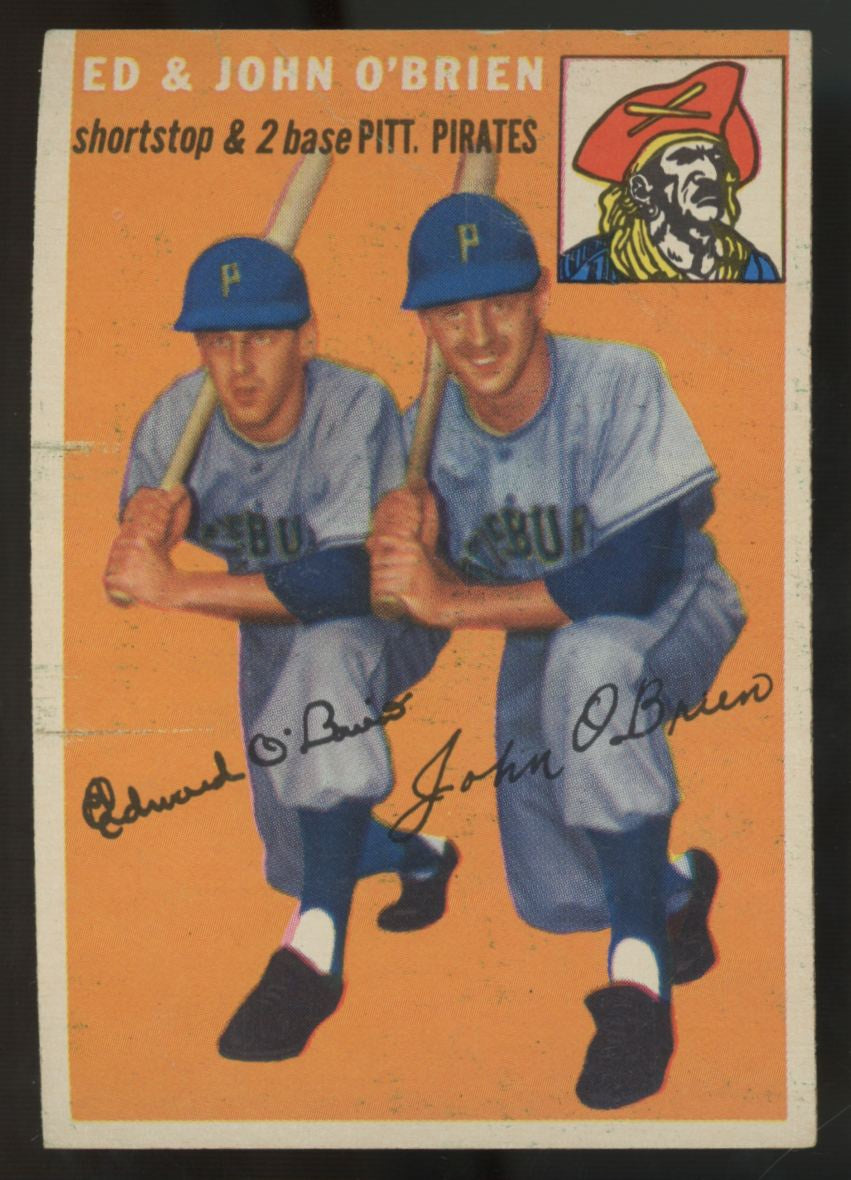 1954 Topps ED And John O'Brien #139 Good (Creases)