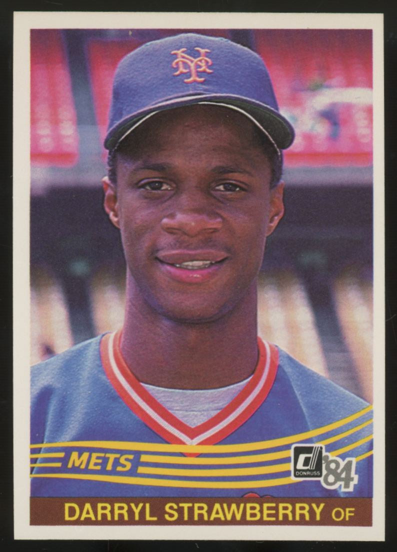 1984 Donruss Darryl Strawberry RC #68 NM "A"