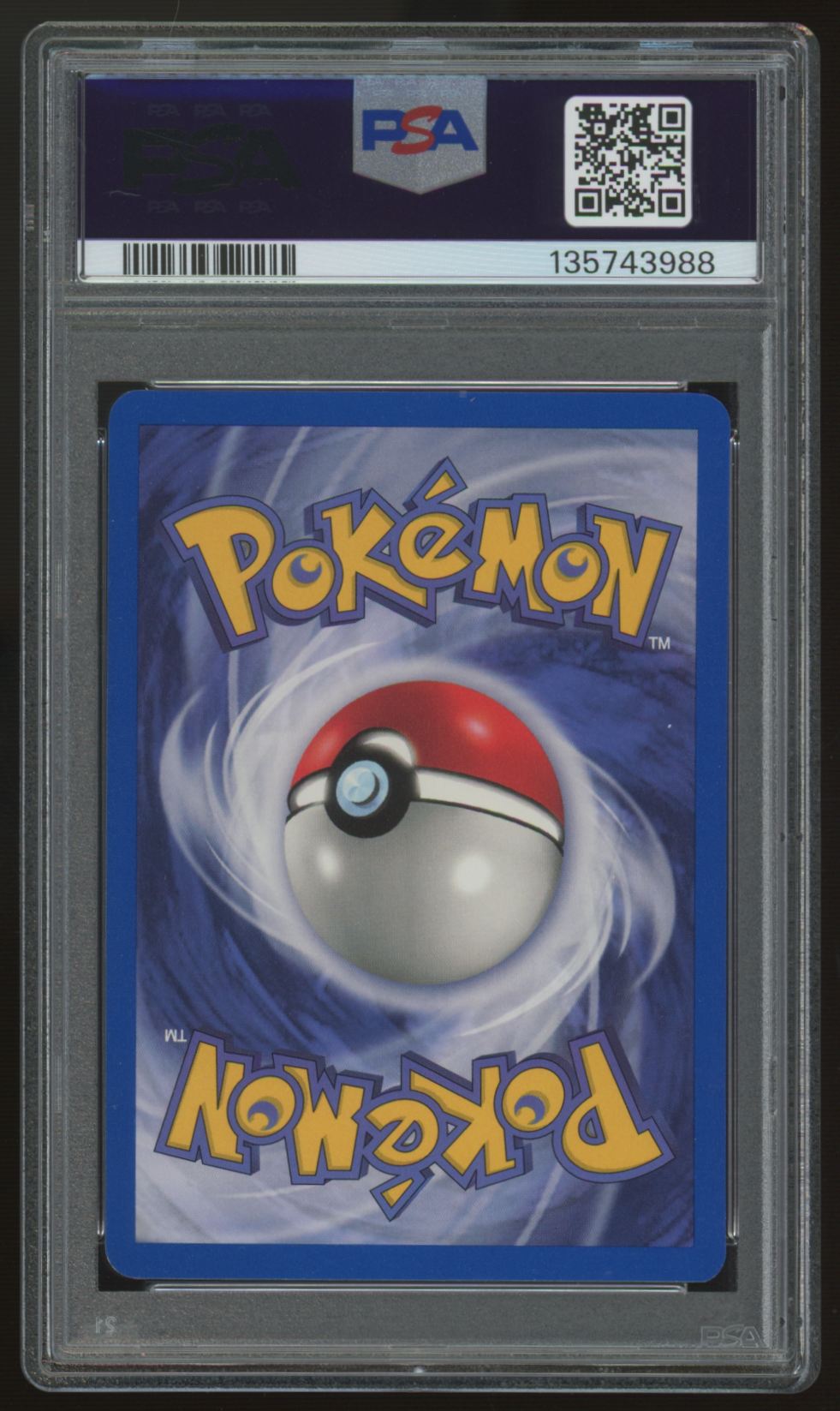 2000 Pokemon Blaine's Arcanine Gym Challenge Holo #1 PSA 8