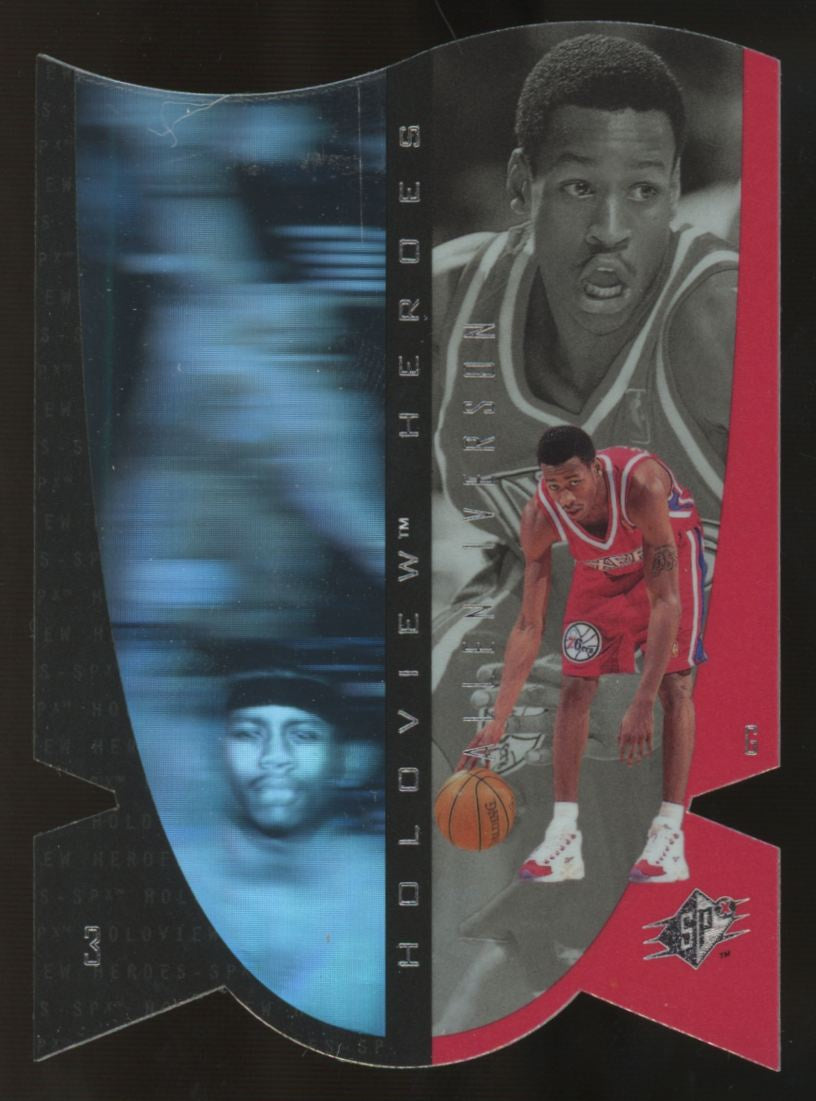 1997-98 Upper Deck SPx Allen Iverson Holoview Heroes #H7