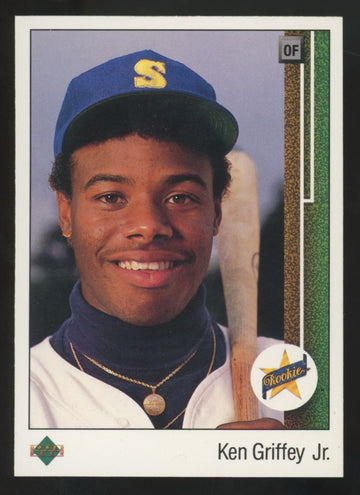 1989 Upper Deck Ken Griffey Jr. RC #1 NM "J"
