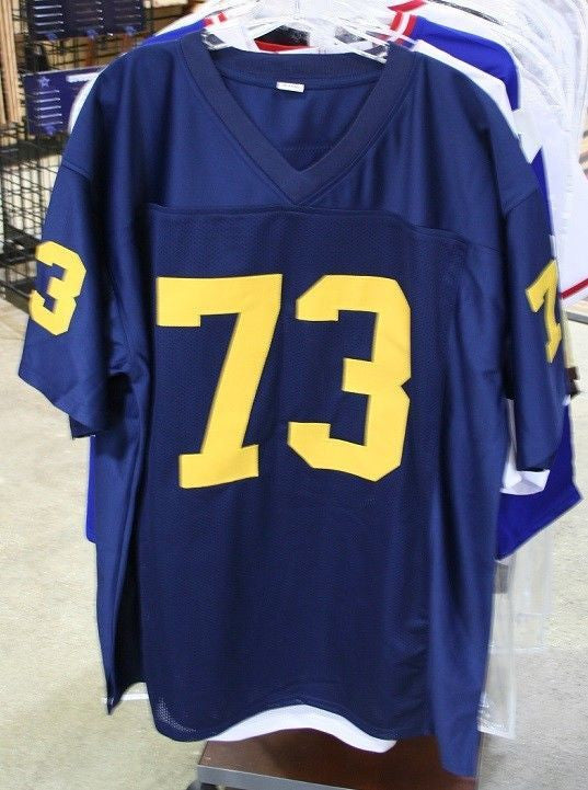 Maurice Mo Hurst Jr. Michigan Autographed Football Jersey Go Blue! - Raiders NFL