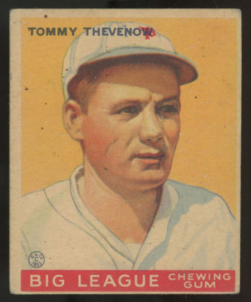 1933 Goudey Tommy Thevenow #36 VG (MK)