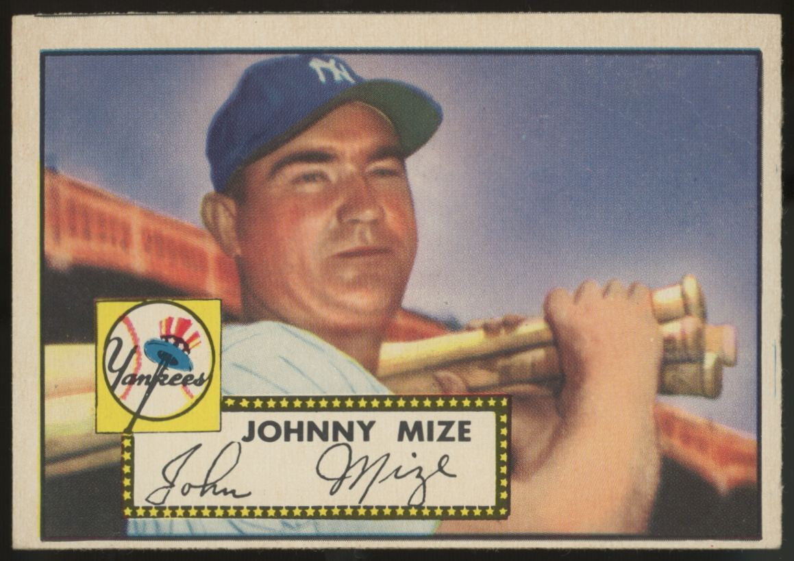 1952 Topps Johnny Mize #129 Good