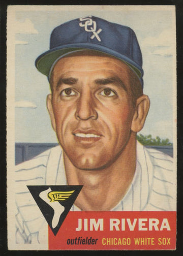 1953 Topps Jim Rivera #156 VG
