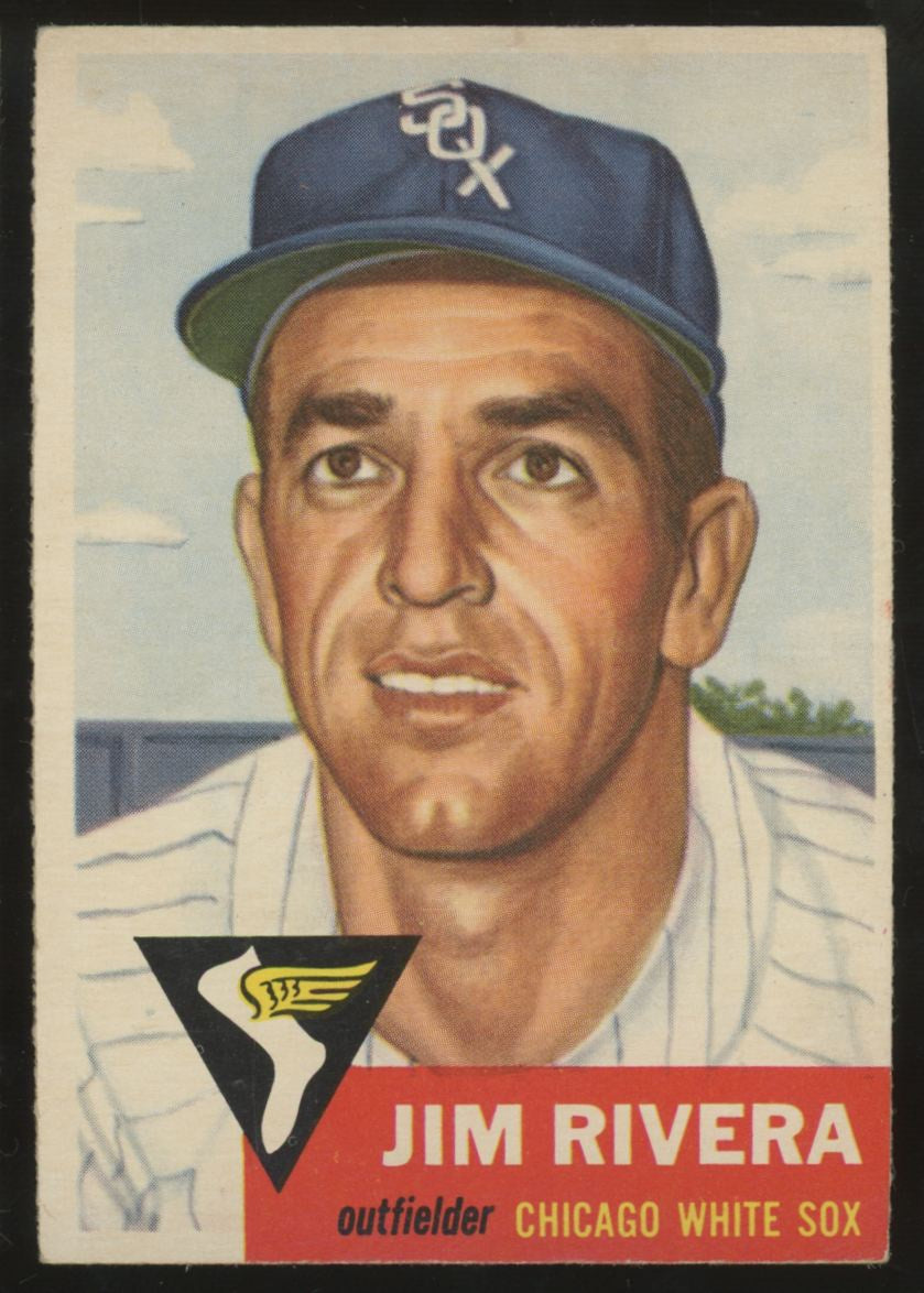 1953 Topps Jim Rivera #156 VG